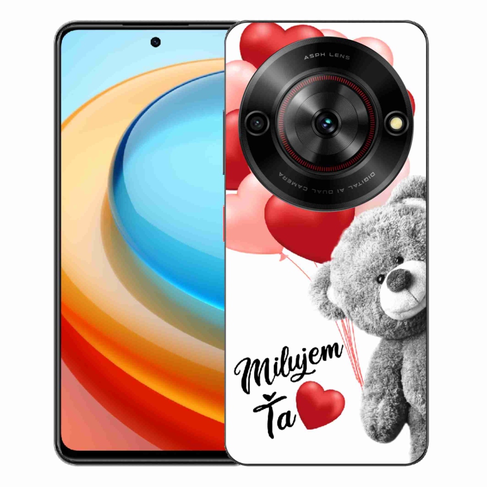 Gélový kryt mmCase na ZTE Blade A75 - milujem Ťa sk