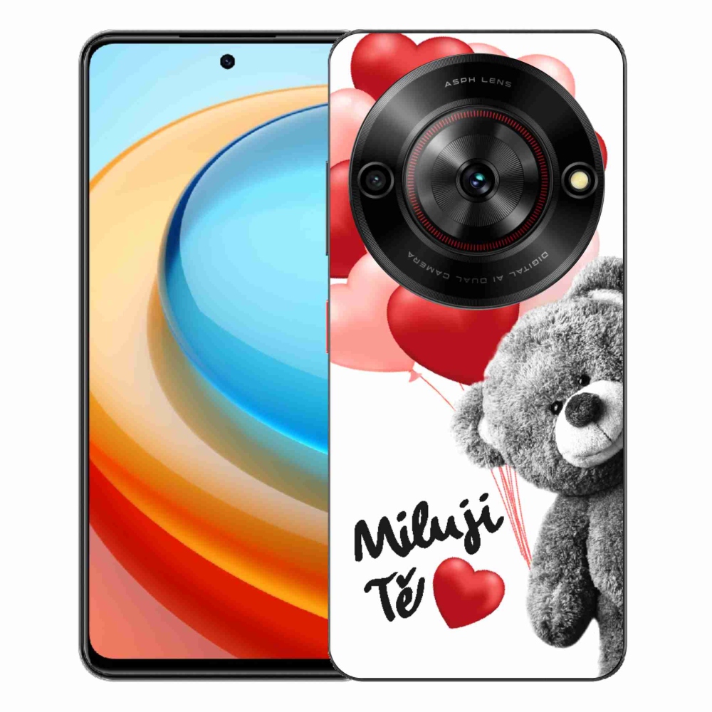 Gélový kryt mmCase na ZTE Blade A75 - milujem Ťa