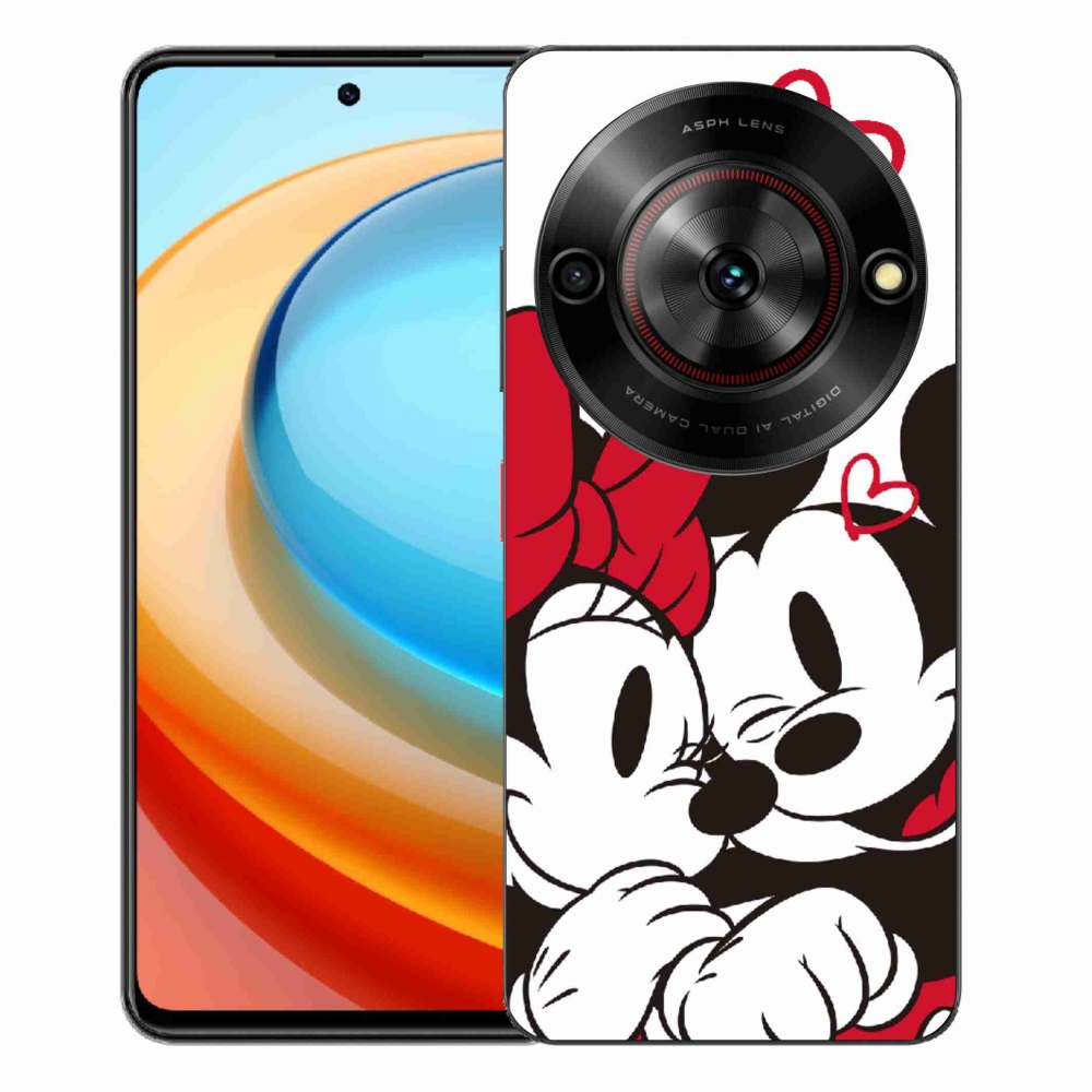 Gélový kryt mmCase na ZTE Blade A75 - mínnie a mickey