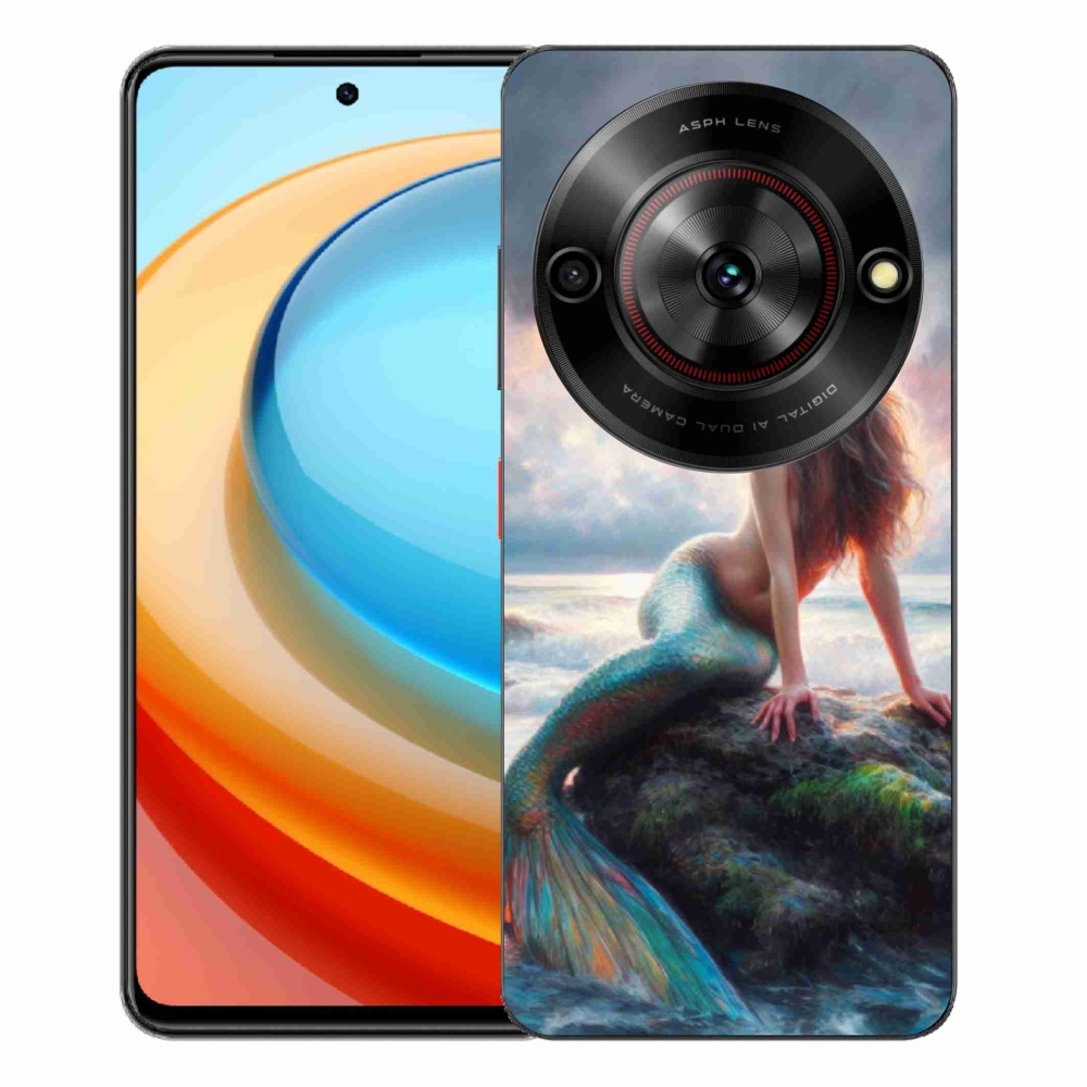 Gélový kryt mmCase na ZTE Blade A75 - morská panna