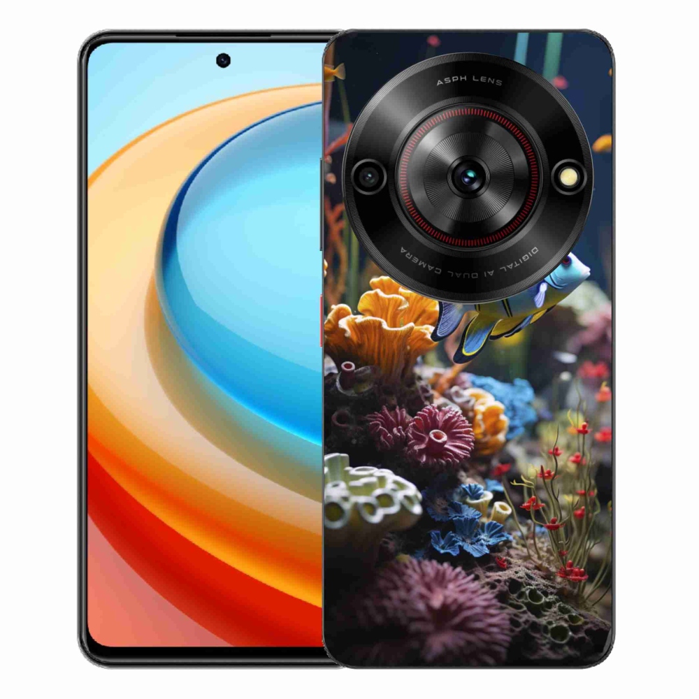 Gélový kryt mmCase na ZTE Blade A75 - morský svet 5