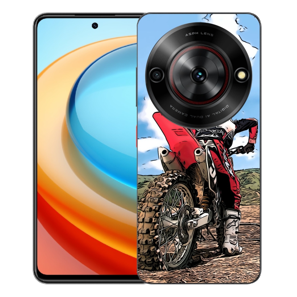 Gélový kryt mmCase na ZTE Blade A75 - moto