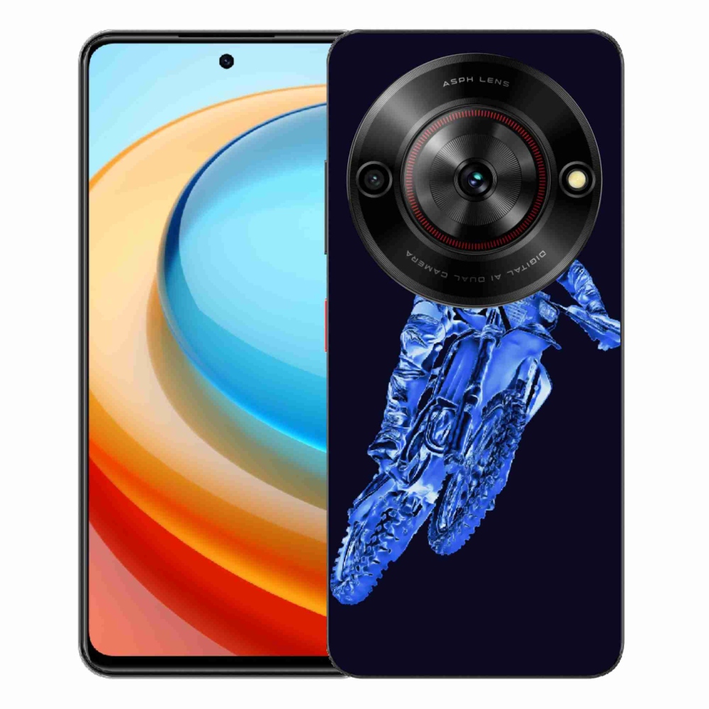 Gélový kryt mmCase na ZTE Blade A75 - motocross 1