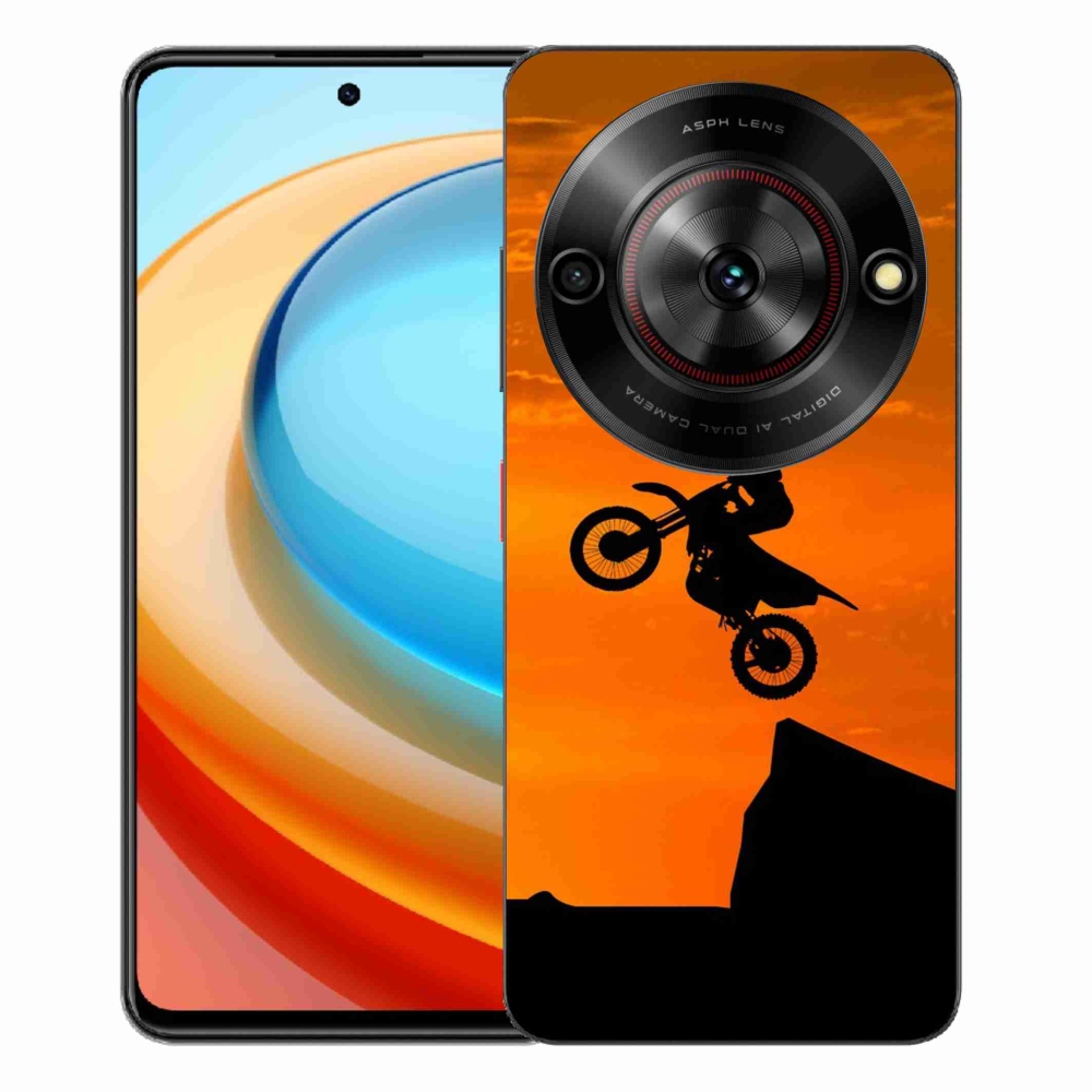 Gélový kryt mmCase na ZTE Blade A75 - motocross