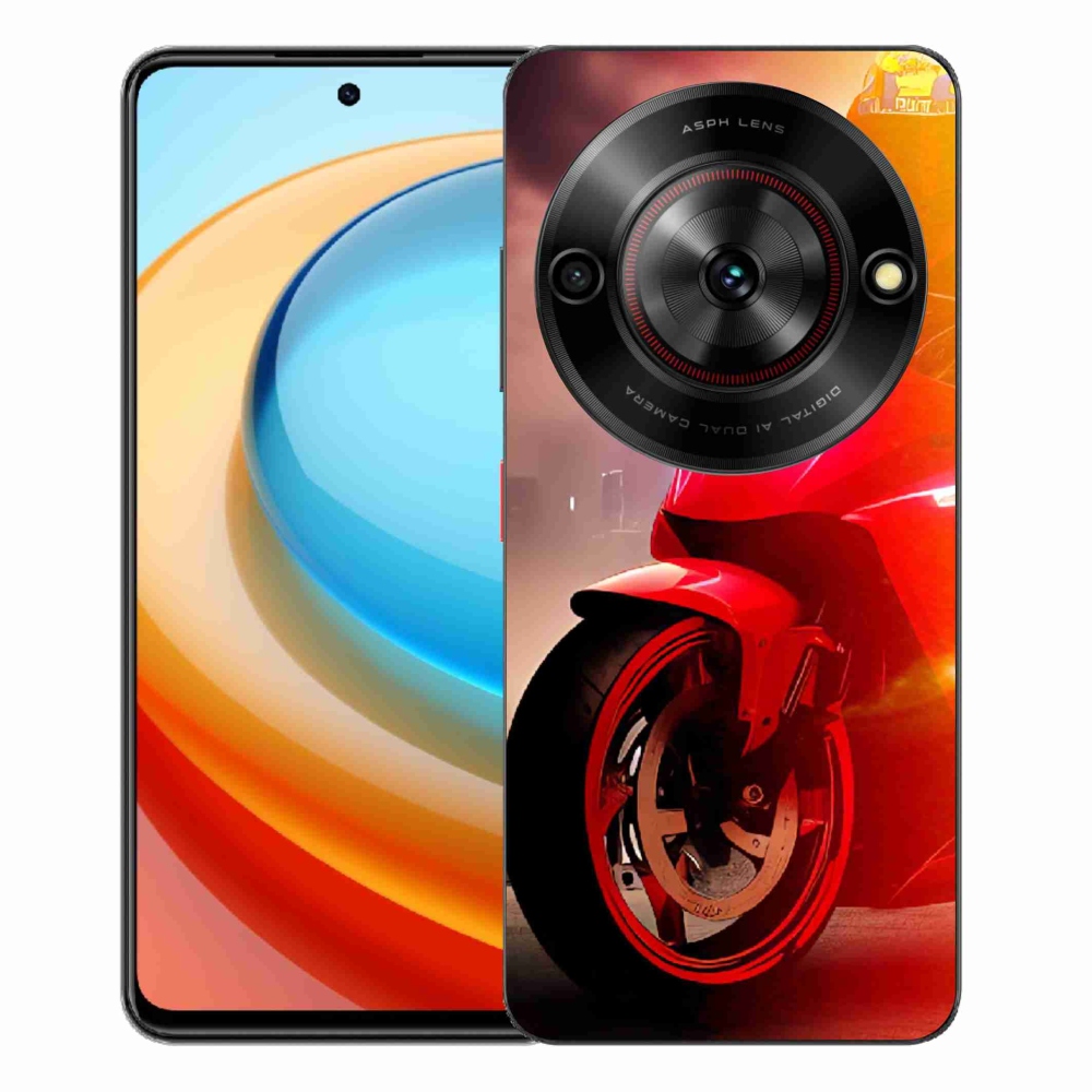 Gélový kryt mmCase na ZTE Blade A75 - motorka