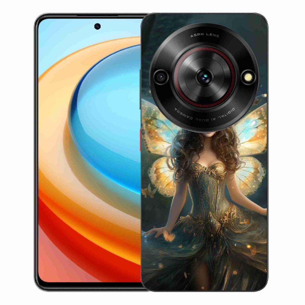 Gélový kryt mmCase na ZTE Blade A75 - motýlia žena