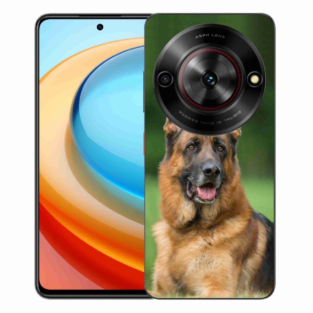 Gélový kryt mmCase na ZTE Blade A75 - nemecký ovčiak