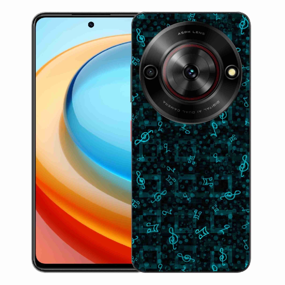 Gélový kryt mmCase na ZTE Blade A75 - noty 1