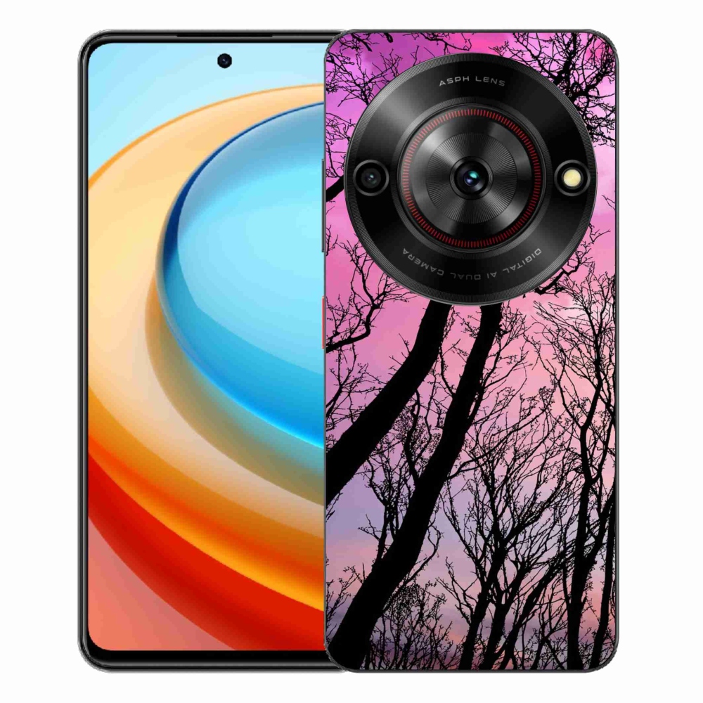 Gélový kryt mmCase na ZTE Blade A75 - opadané stromy