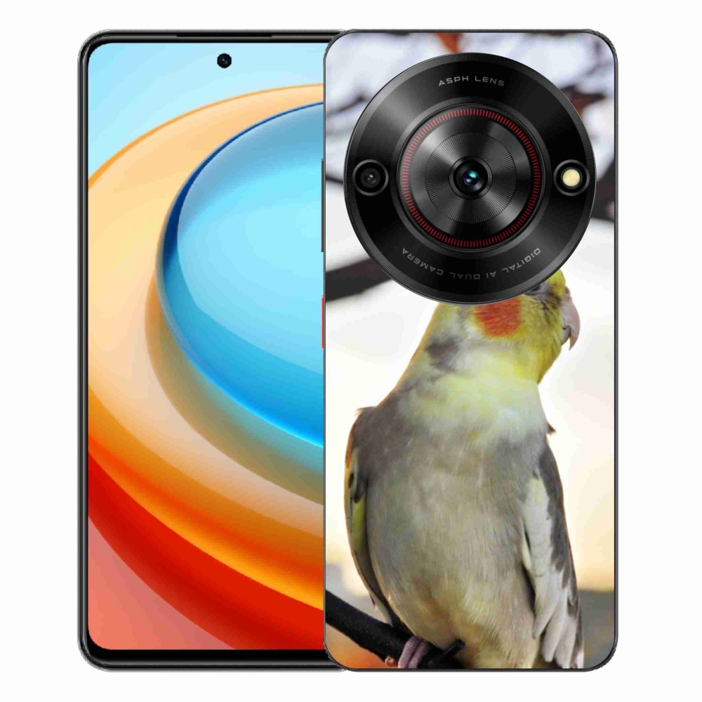 Gélový kryt mmCase na ZTE Blade A75 - papagáj korela