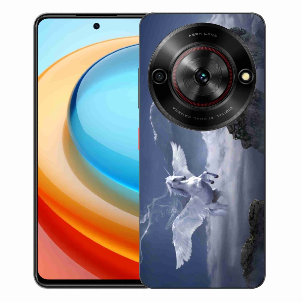 Gélový kryt mmCase na ZTE Blade A75 - pegas