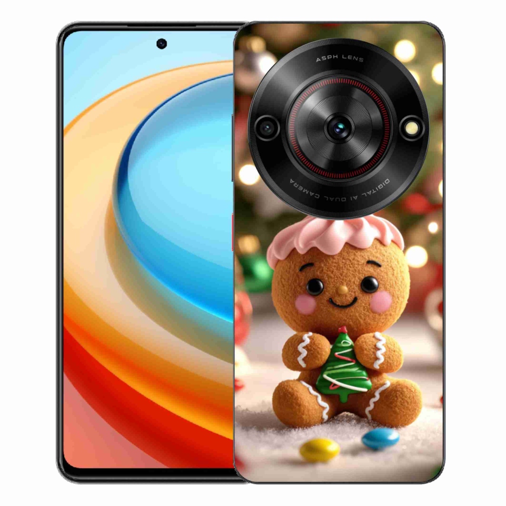 Gélový kryt mmCase na ZTE Blade A75 - perníček