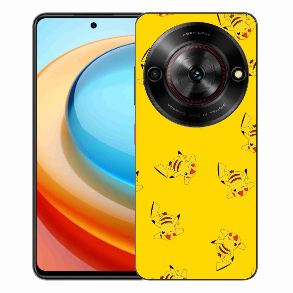 Gélový kryt mmCase na ZTE Blade A75 - pikachu