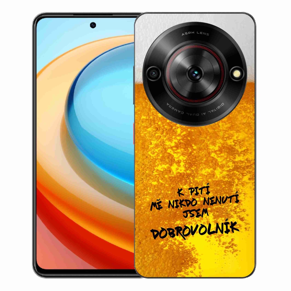 Gélový kryt mmCase na ZTE Blade A75 - pivný motív 4