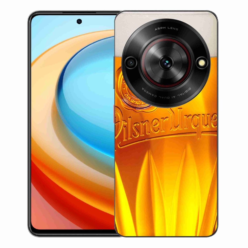 Gélový kryt mmCase na ZTE Blade A75 - pivo