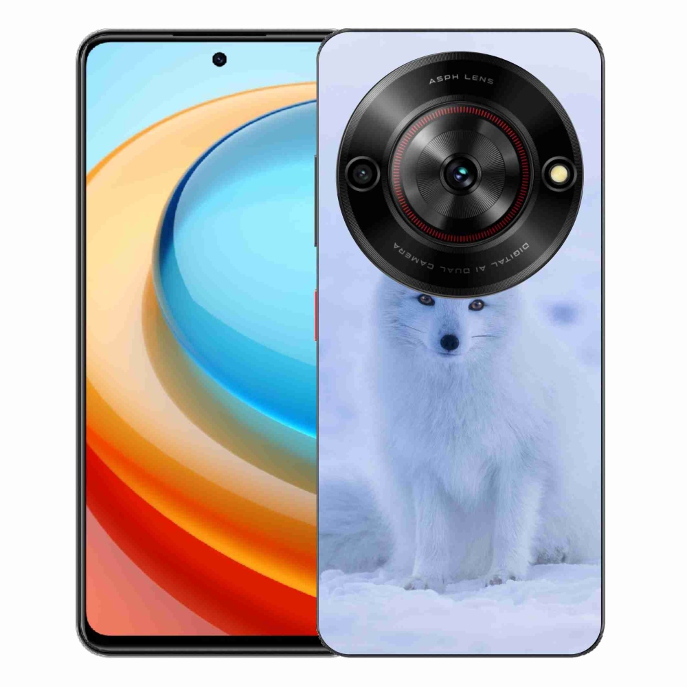 Gélový kryt mmCase na ZTE Blade A75 - polárna líška