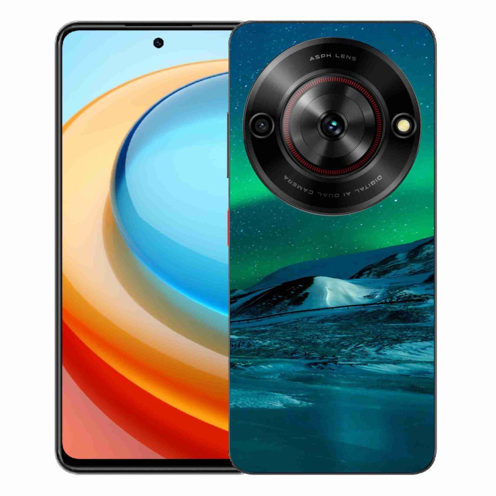 Gélový kryt mmCase na ZTE Blade A75 - polárna žiara