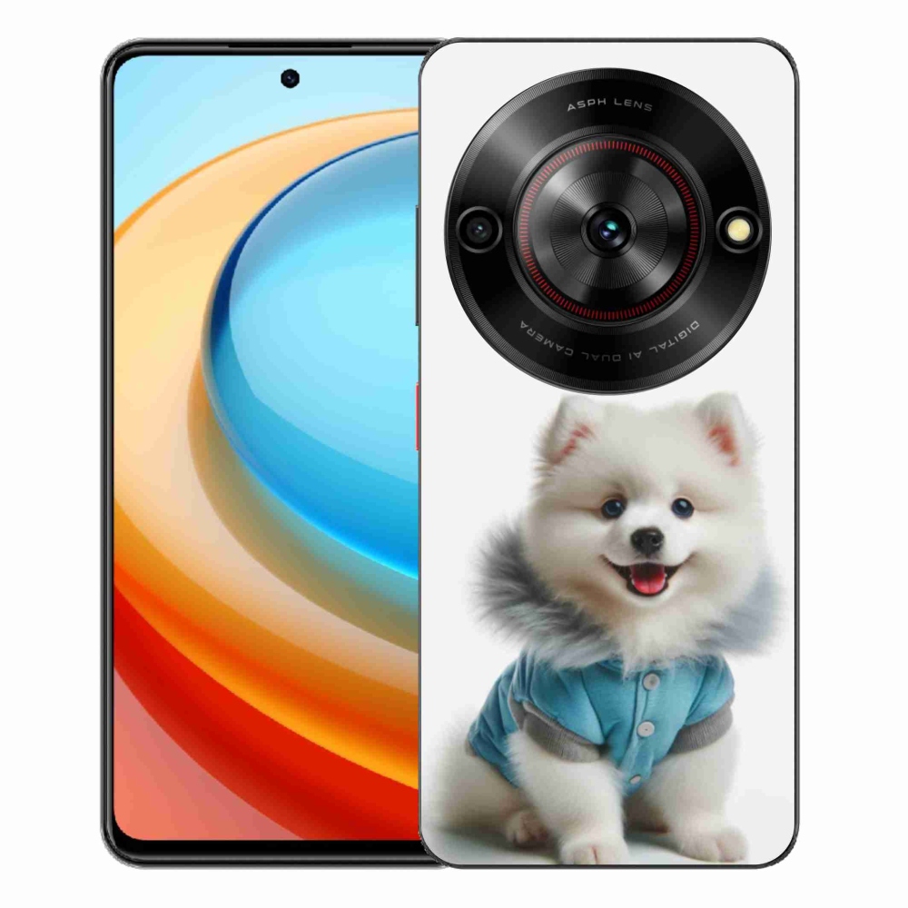 Gélový kryt mmCase na ZTE Blade A75 - pomeranian