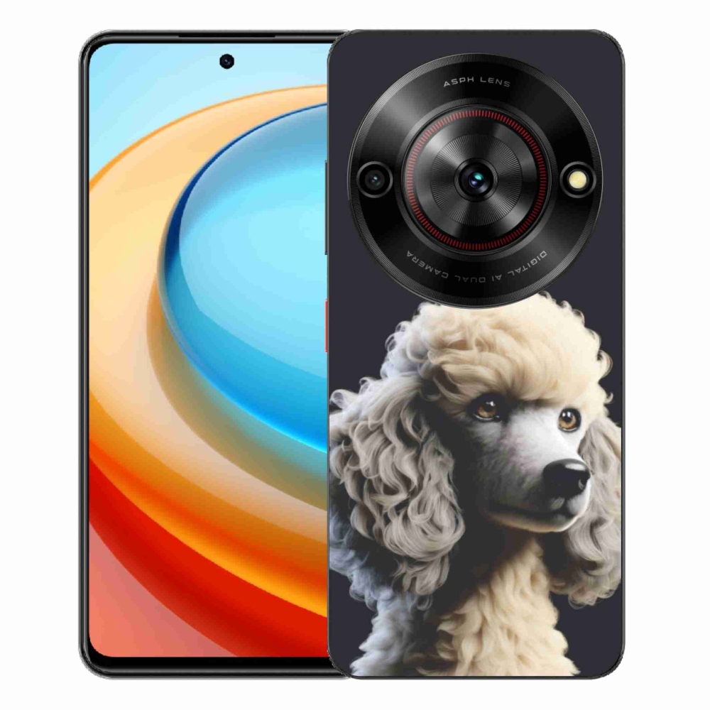 Gélový kryt mmCase na ZTE Blade A75 - pudel
