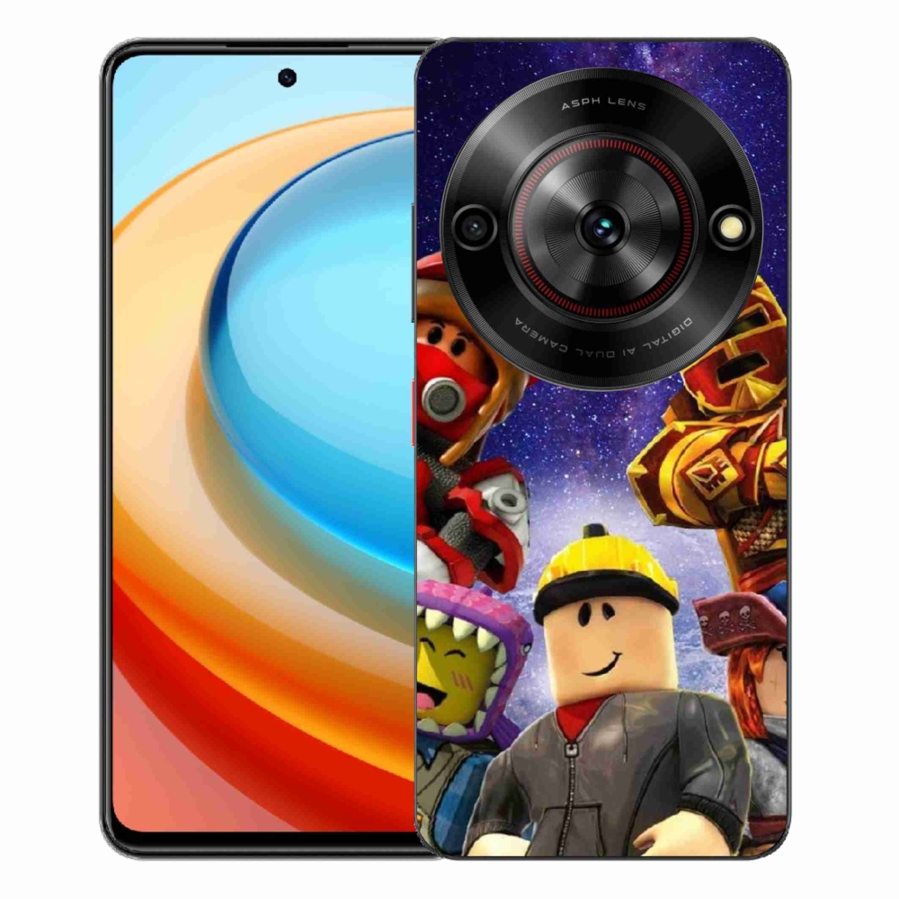 Gélový kryt mmCase na ZTE Blade A75 - roblox 3