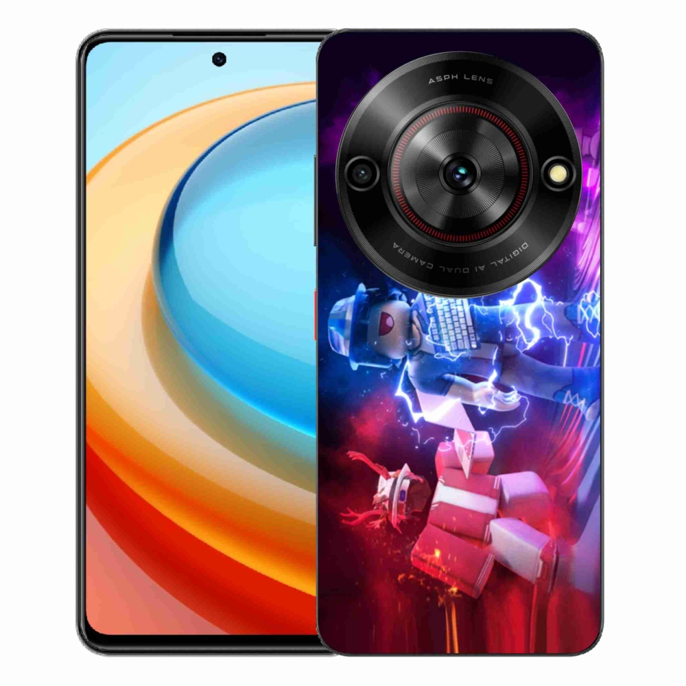 Gélový kryt mmCase na ZTE Blade A75 - roblox