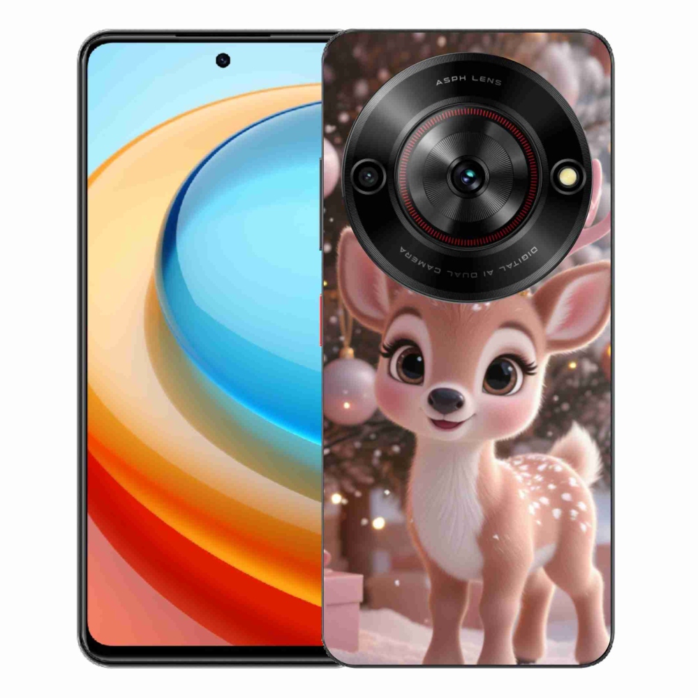 Gélový kryt mmCase na ZTE Blade A75 - roztomilý sob