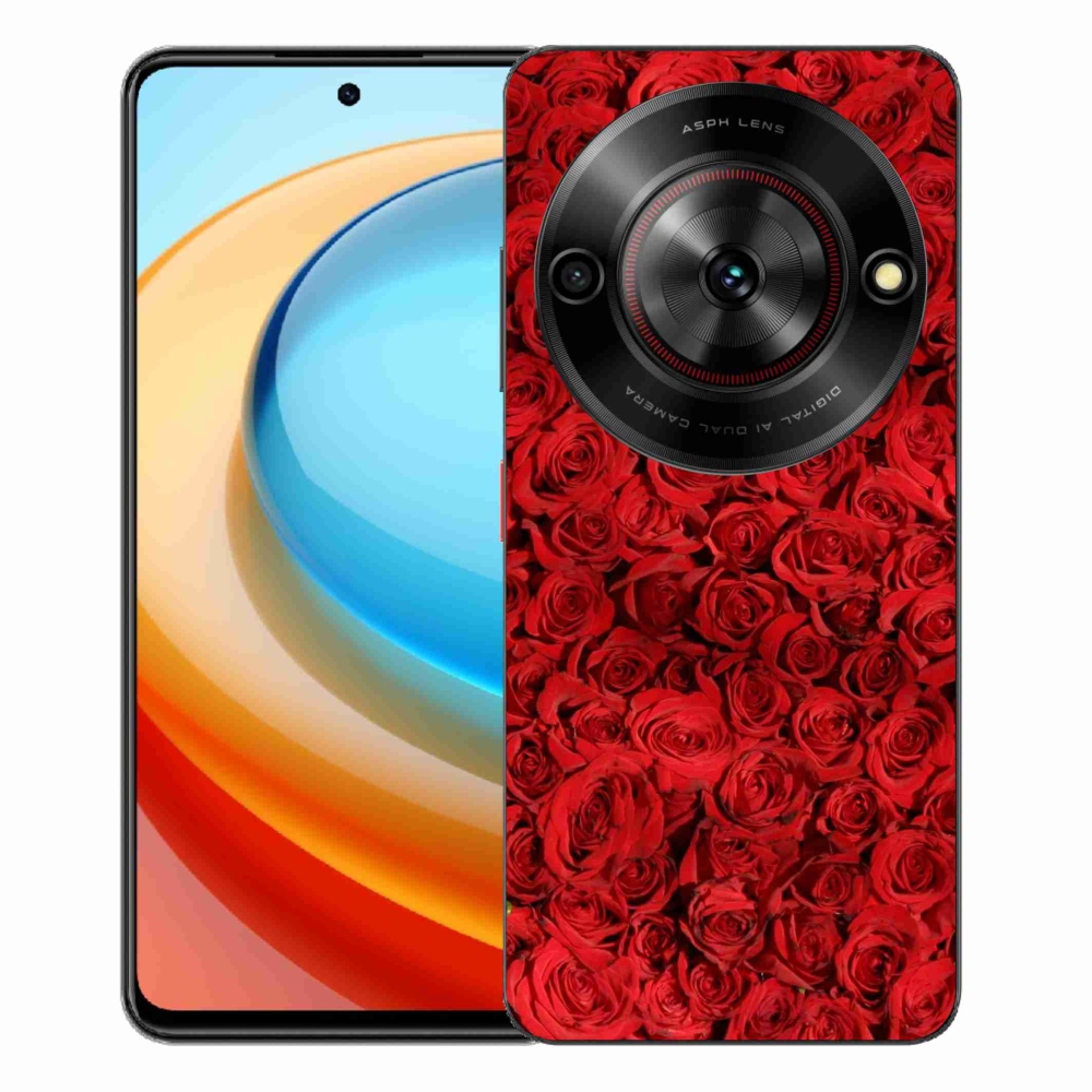 Gélový kryt mmCase na ZTE Blade A75 - ruža