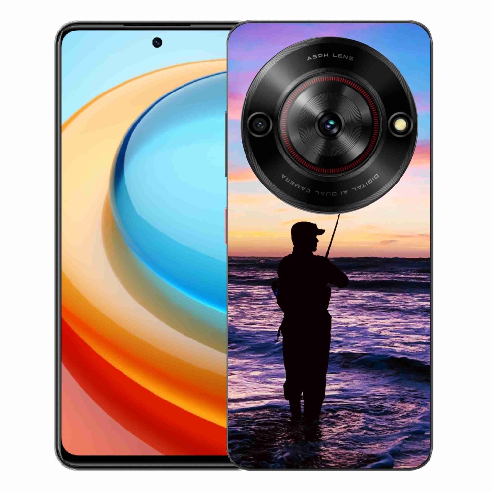 Gélový kryt mmCase na ZTE Blade A75 - rybárčenie 1