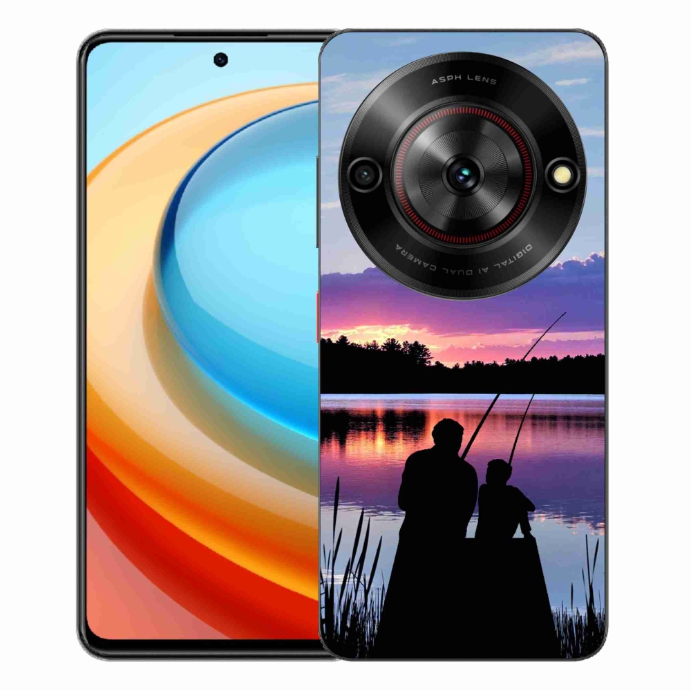 Gélový kryt mmCase na ZTE Blade A75 - rybárčenie 2