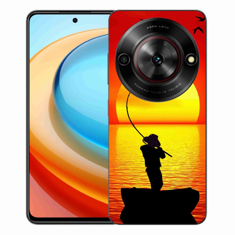 Gélový kryt mmCase na ZTE Blade A75 - rybárčenie