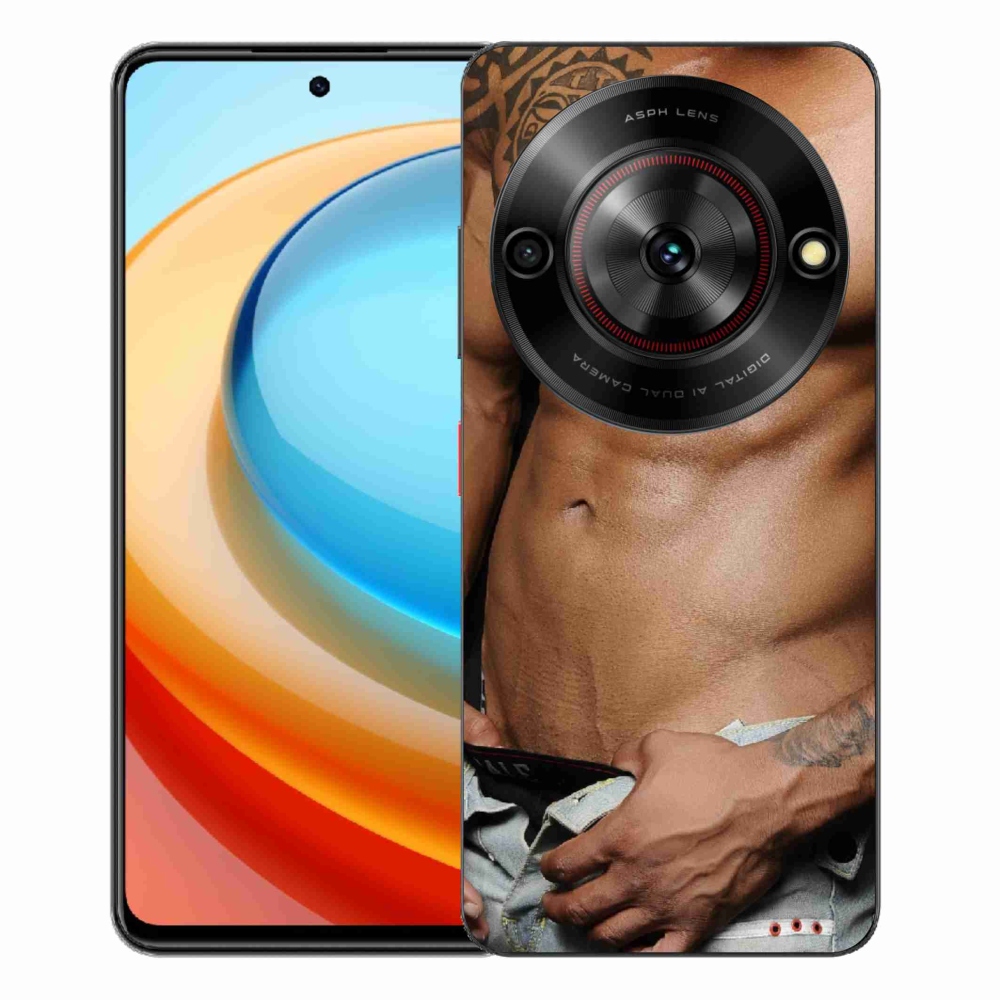 Gélový kryt mmCase na ZTE Blade A75 - sexy muž