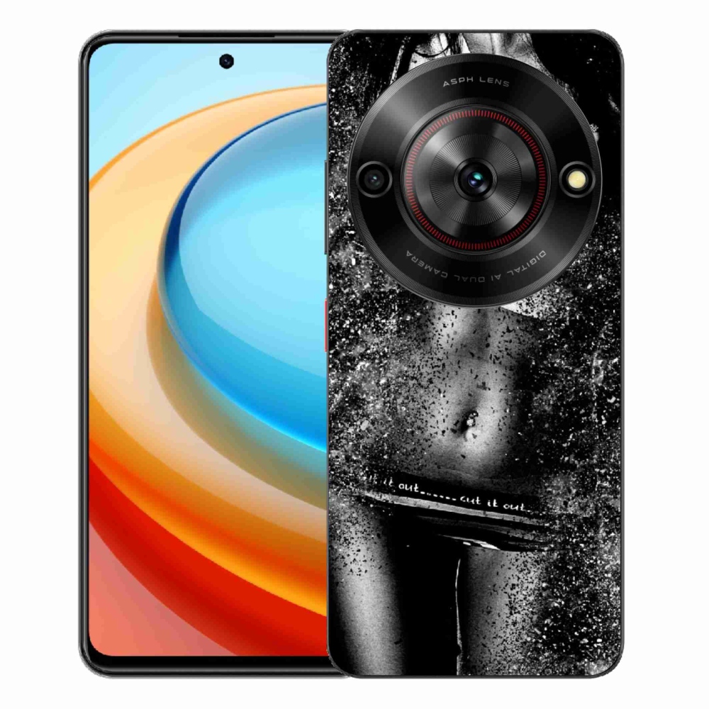 Gélový kryt mmCase na ZTE Blade A75 - sexi žena 1