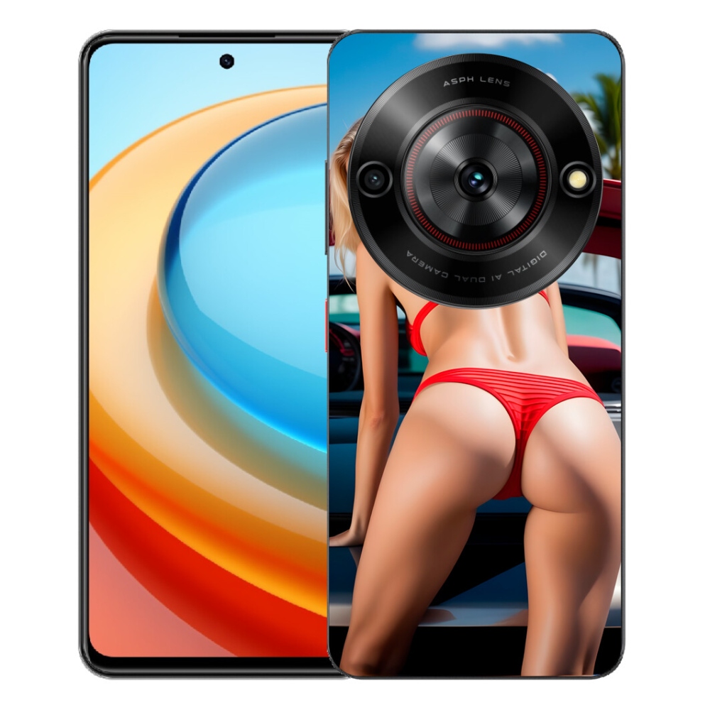 Gélový kryt mmCase na ZTE Blade A75 - sexi žena 2