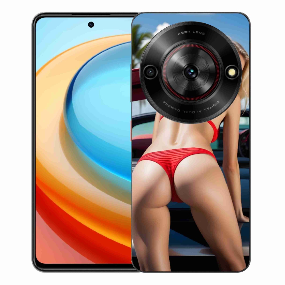 Gélový kryt mmCase na ZTE Blade A75 - sexi žena 2