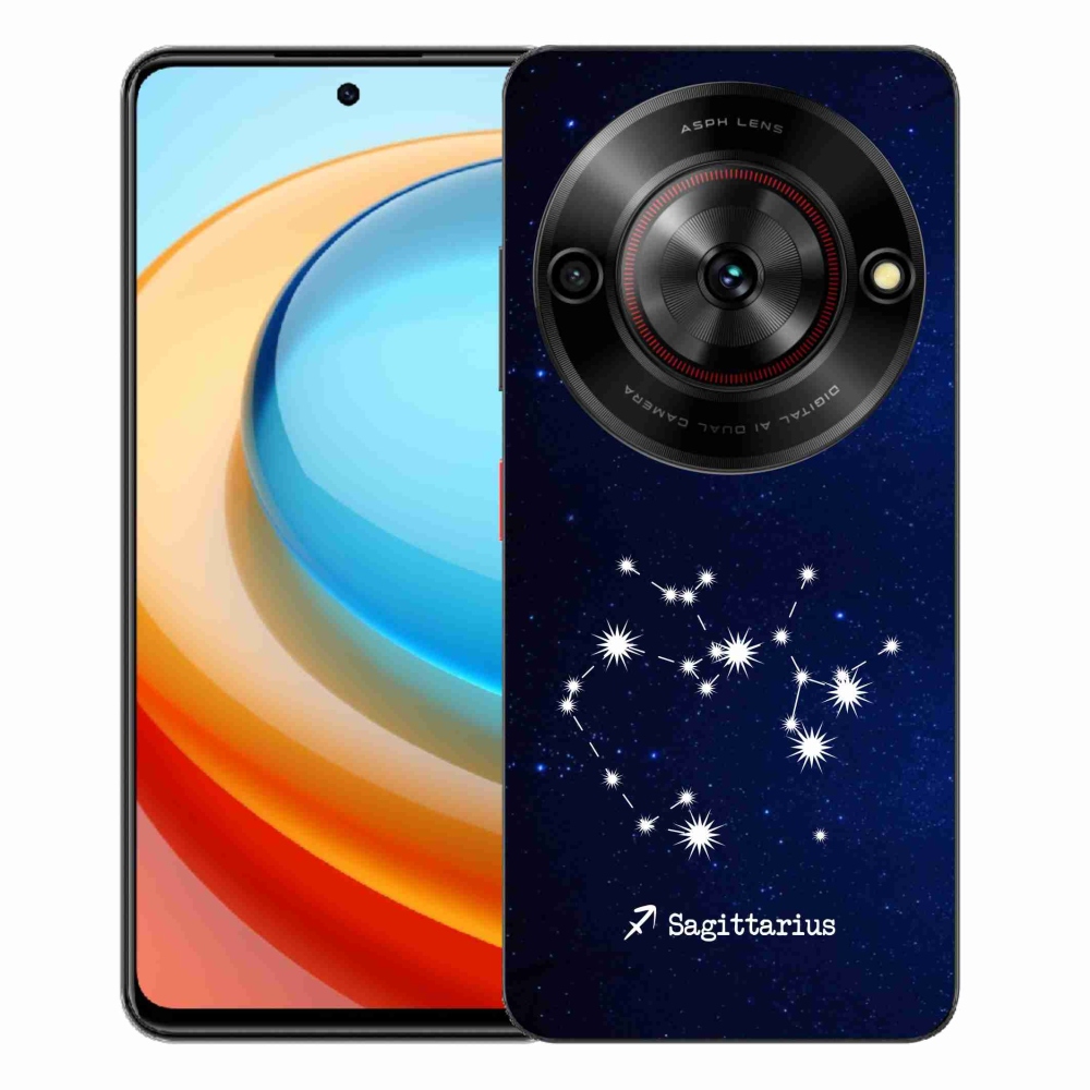 Gélový kryt mmCase na ZTE Blade A75 - súhvezdie Strelca