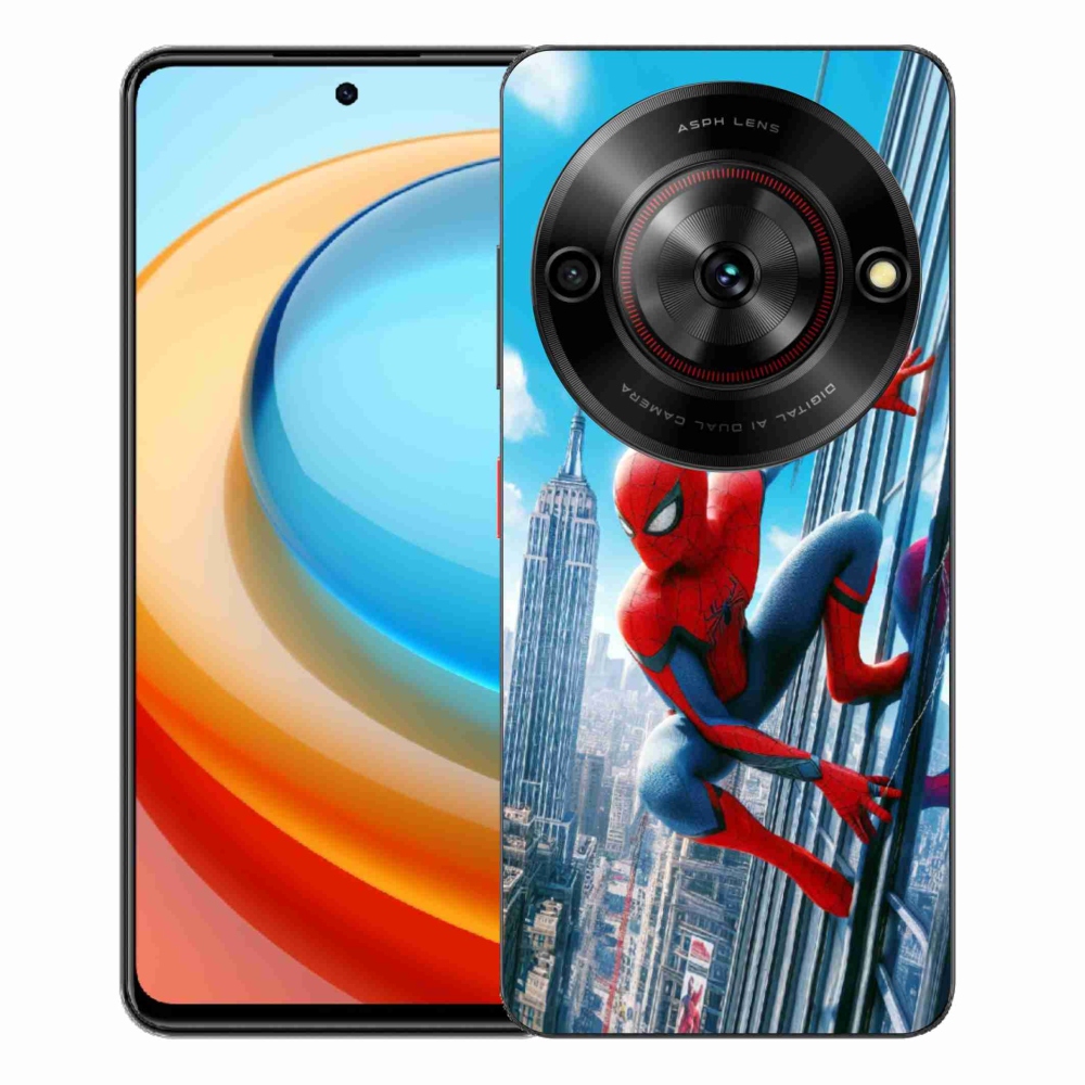 Gélový kryt mmCase na ZTE Blade A75 - spiderman