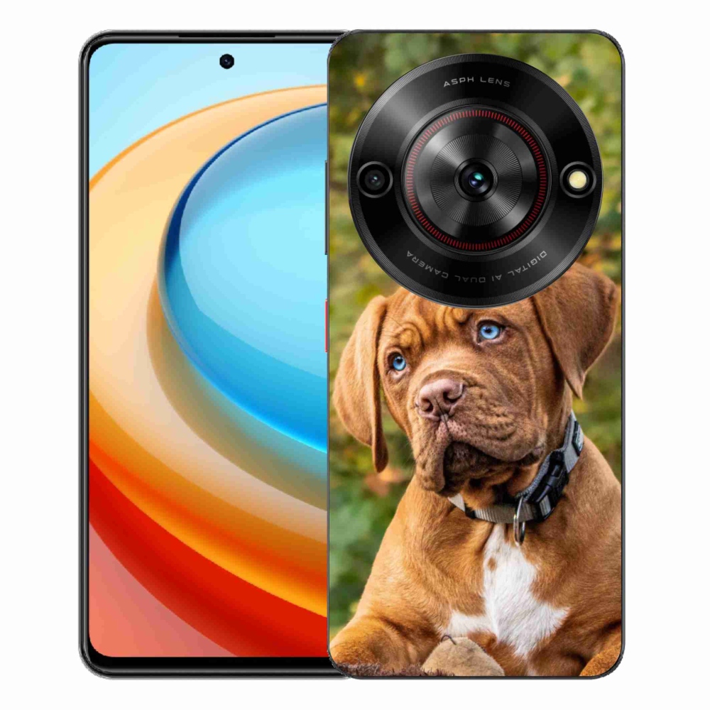 Gélový kryt mmCase na ZTE Blade A75 - šteňa
