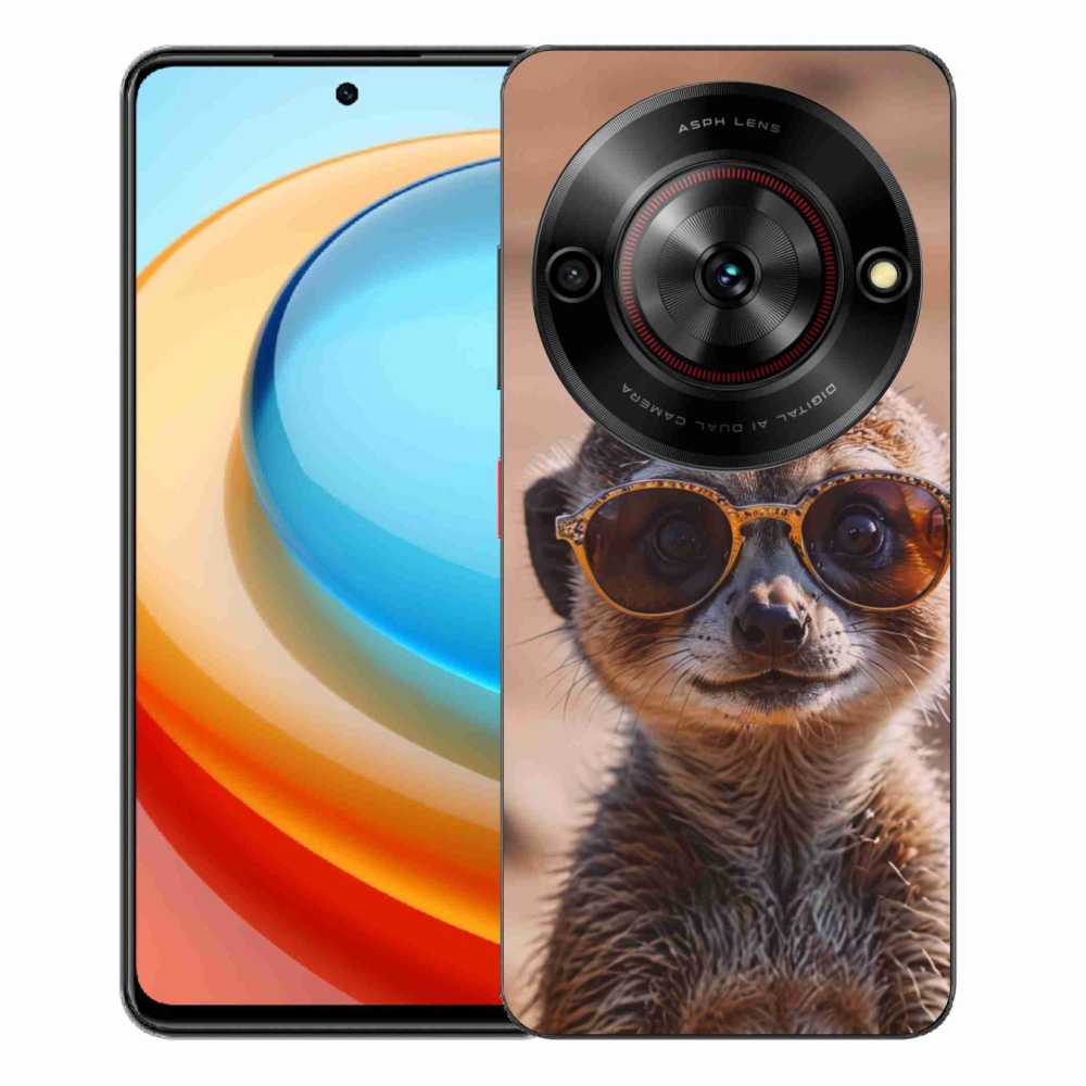 Gélový kryt mmCase na ZTE Blade A75 - štýlová surikata