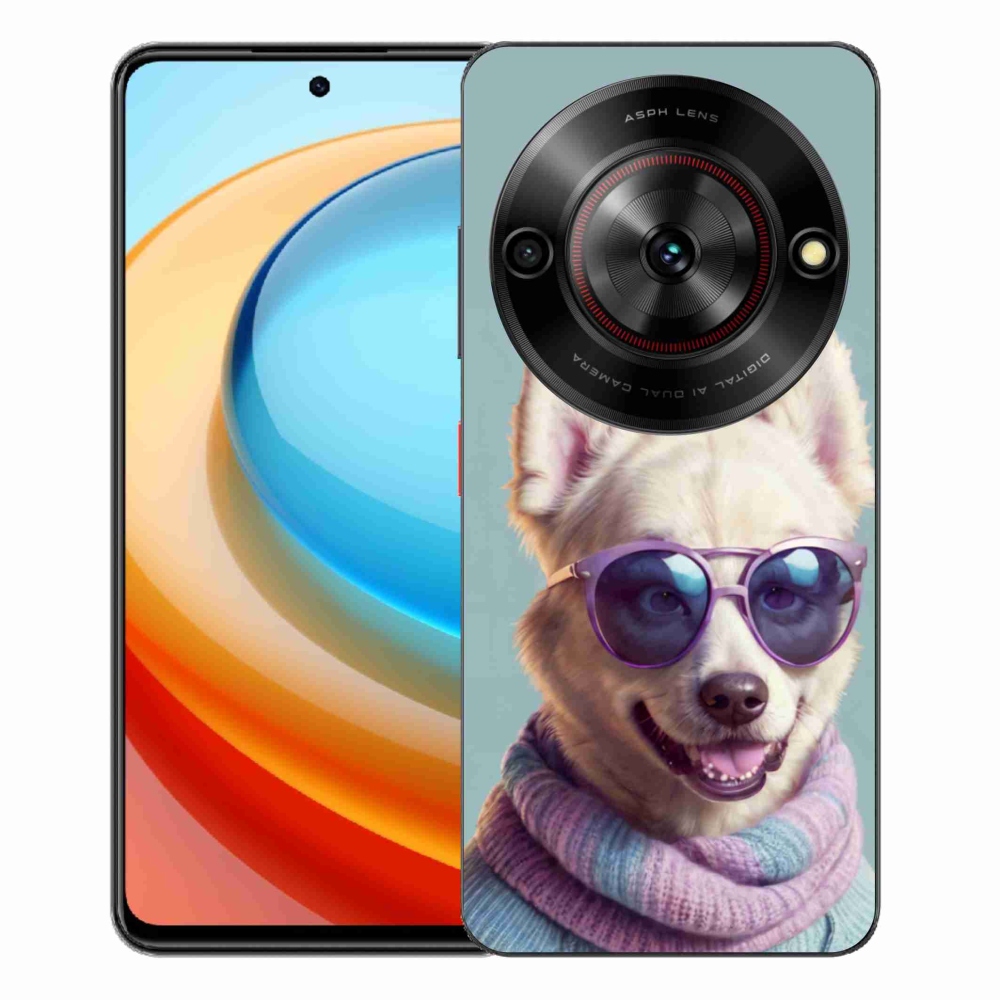 Gélový kryt mmCase na ZTE Blade A75 - štýlový nemecký špic
