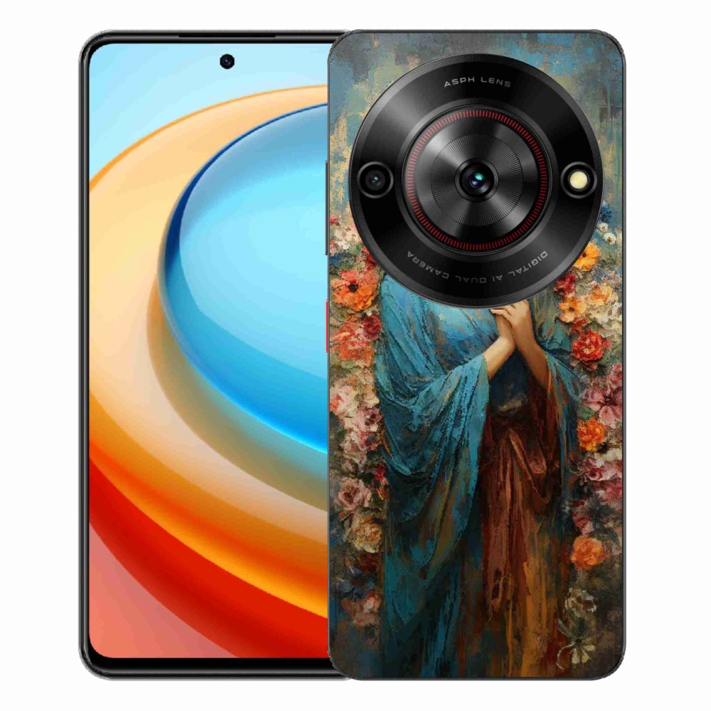 Gélový kryt mmCase na ZTE Blade A75 - svätá žena