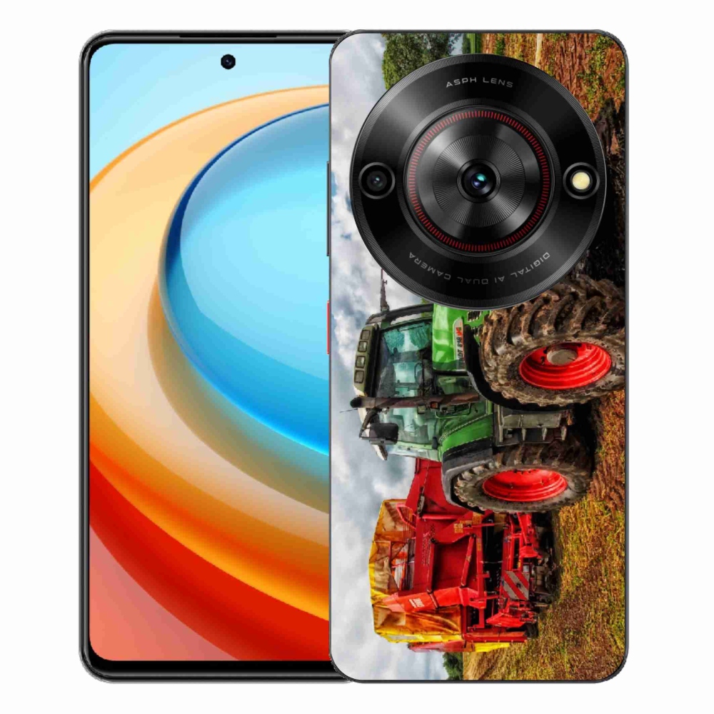 Gélový kryt mmCase na ZTE Blade A75 - traktor 4