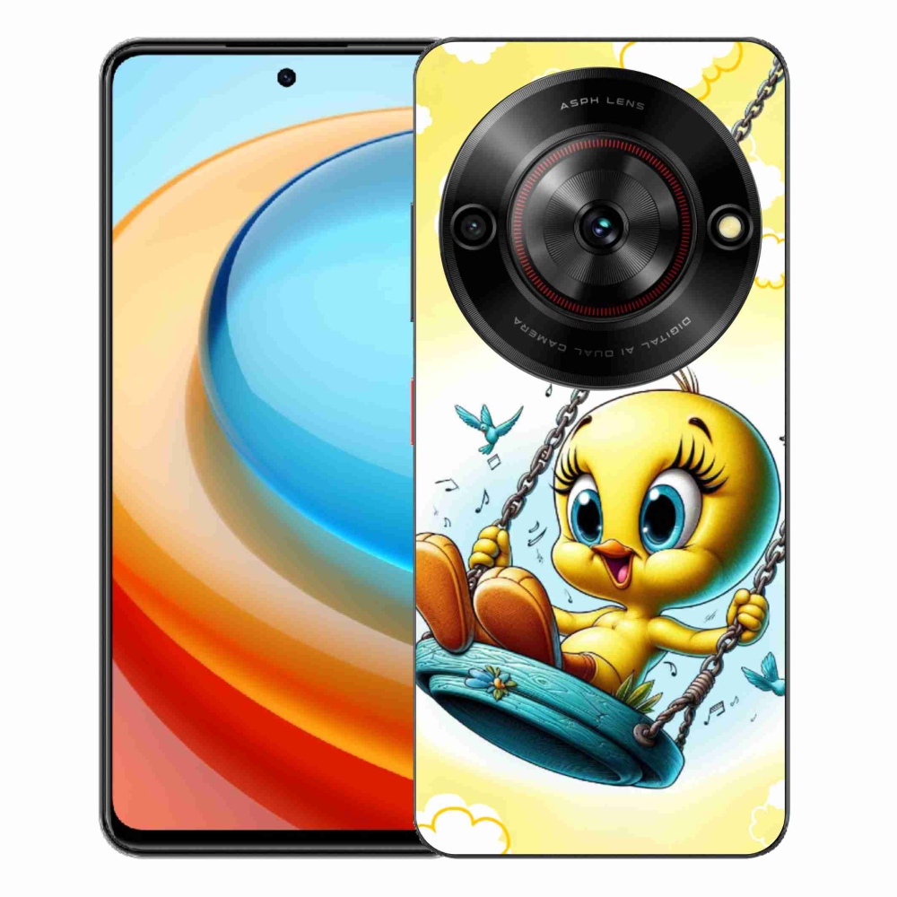 Gélový kryt mmCase na ZTE Blade A75 - tweety