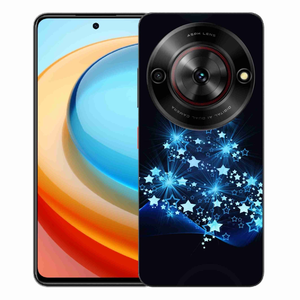 Gélový kryt mmCase na ZTE Blade A75 - vianočný stromček