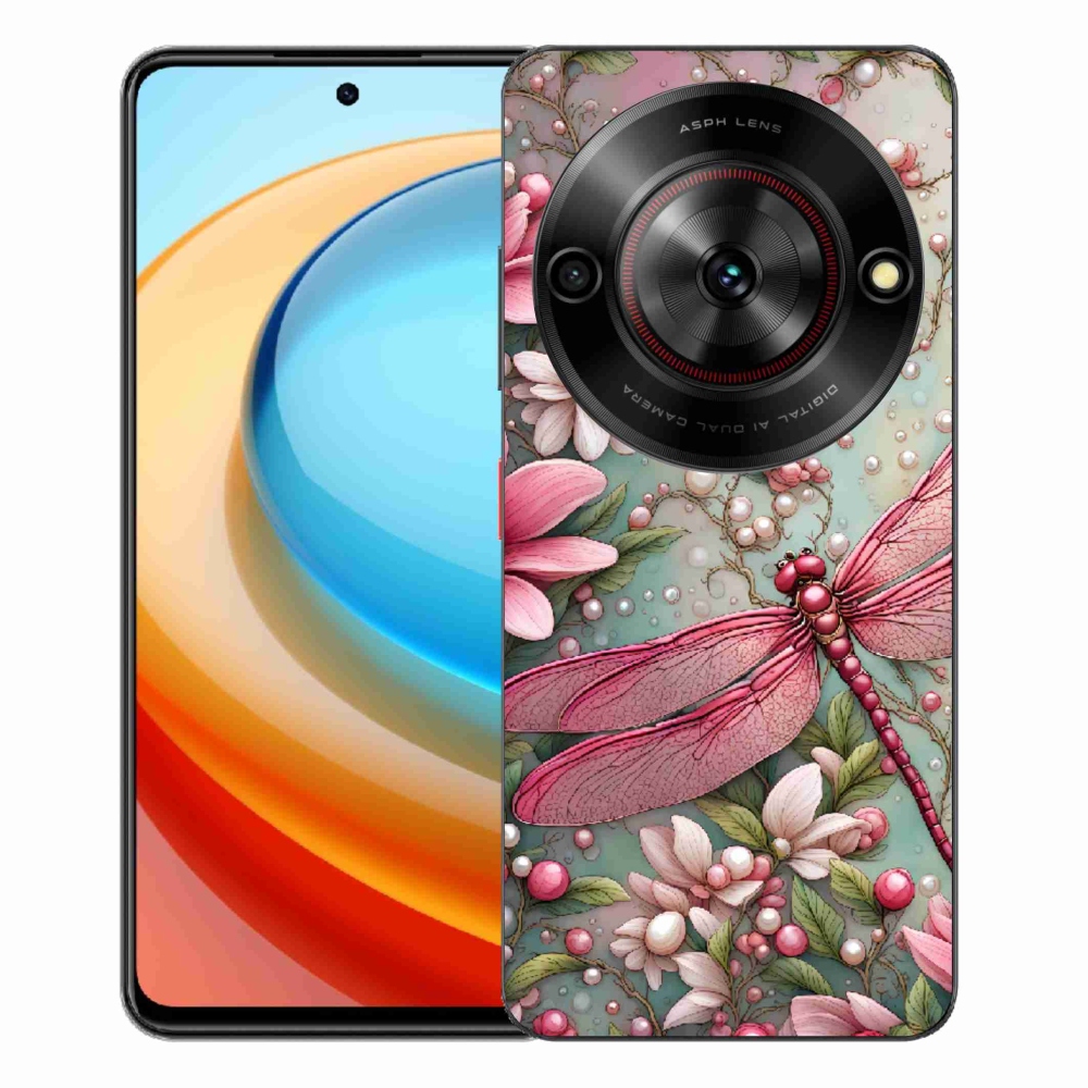 Gélový kryt mmCase na ZTE Blade A75 - vážka