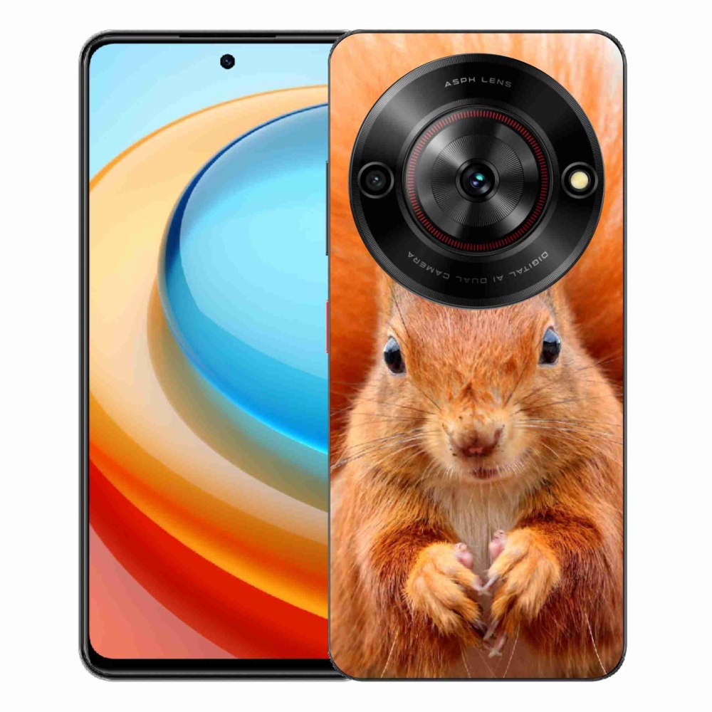 Gélový kryt mmCase na ZTE Blade A75 - veverička