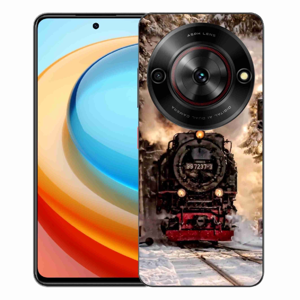 Gélový kryt mmCase na ZTE Blade A75 - vlak