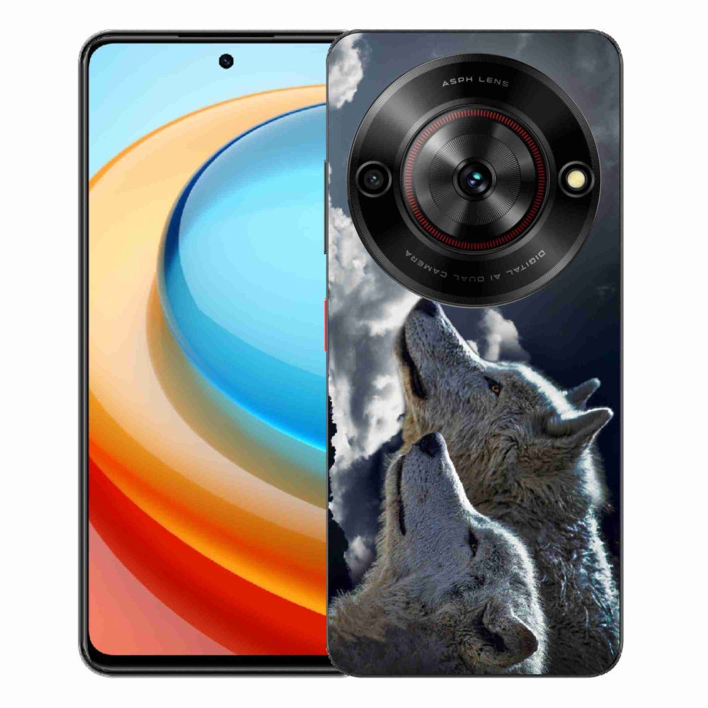 Gélový kryt mmCase na ZTE Blade A75 - vlci