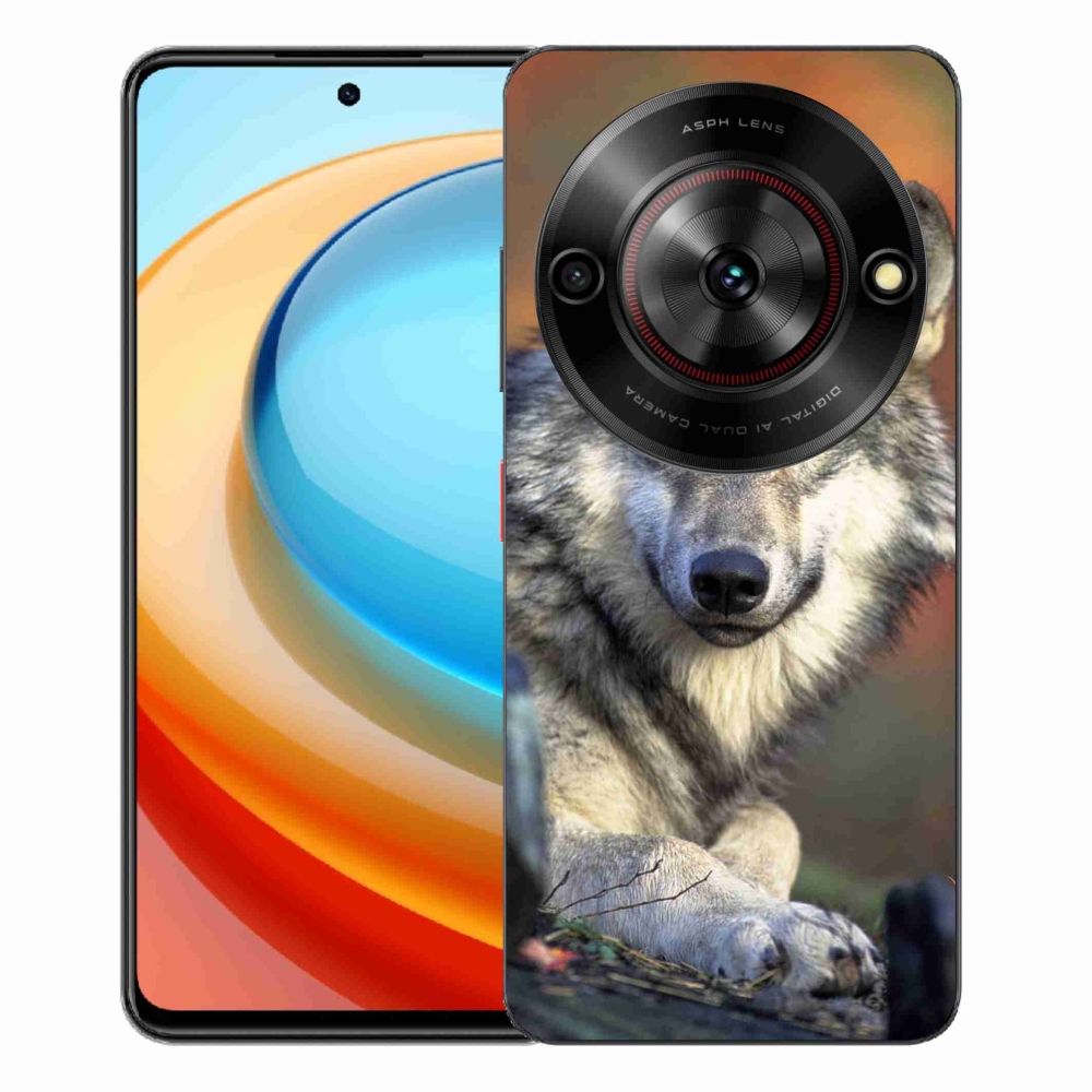 Gélový kryt mmCase na ZTE Blade A75 - vlk