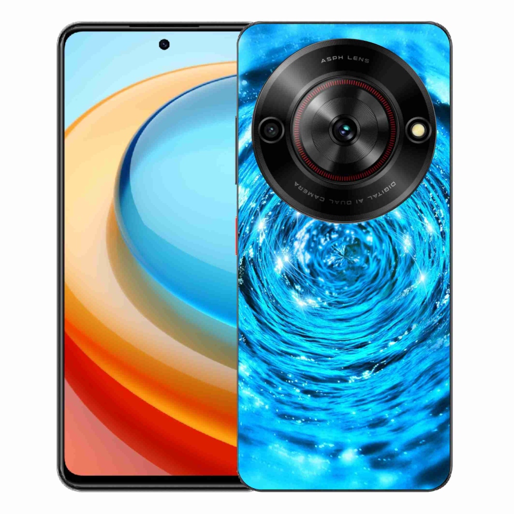 Gélový kryt mmCase na ZTE Blade A75 - vodný vír