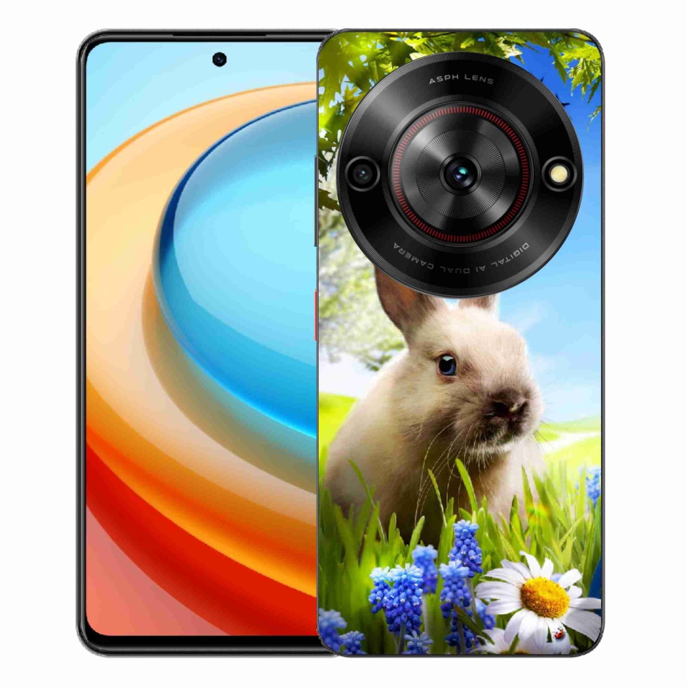 Gélový kryt mmCase na ZTE Blade A75 - zajačik